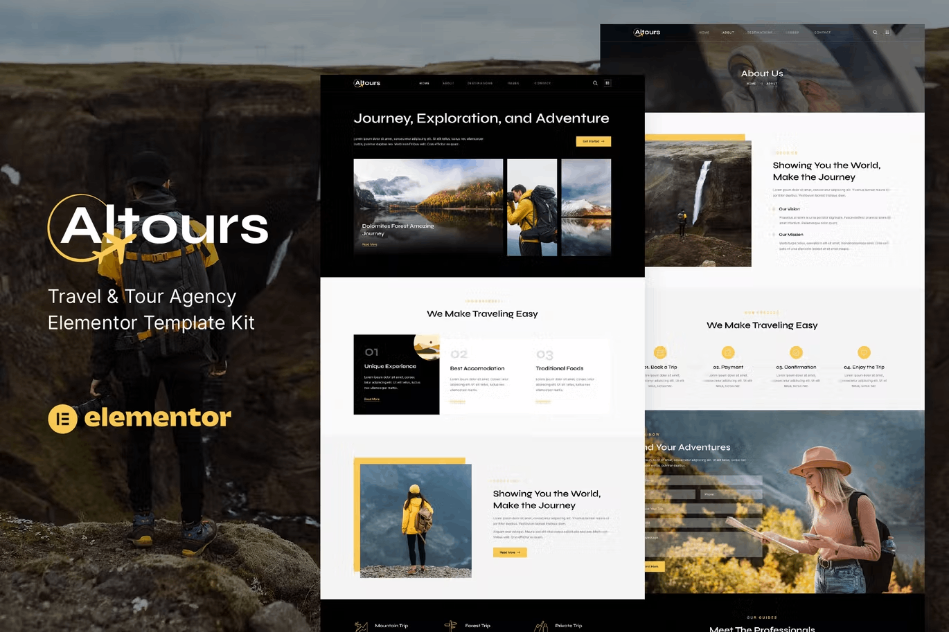 Altours – Travel & Tour Agency Elementor Template Kit Altours – Travel & Tour Agency Elementor Template Kit