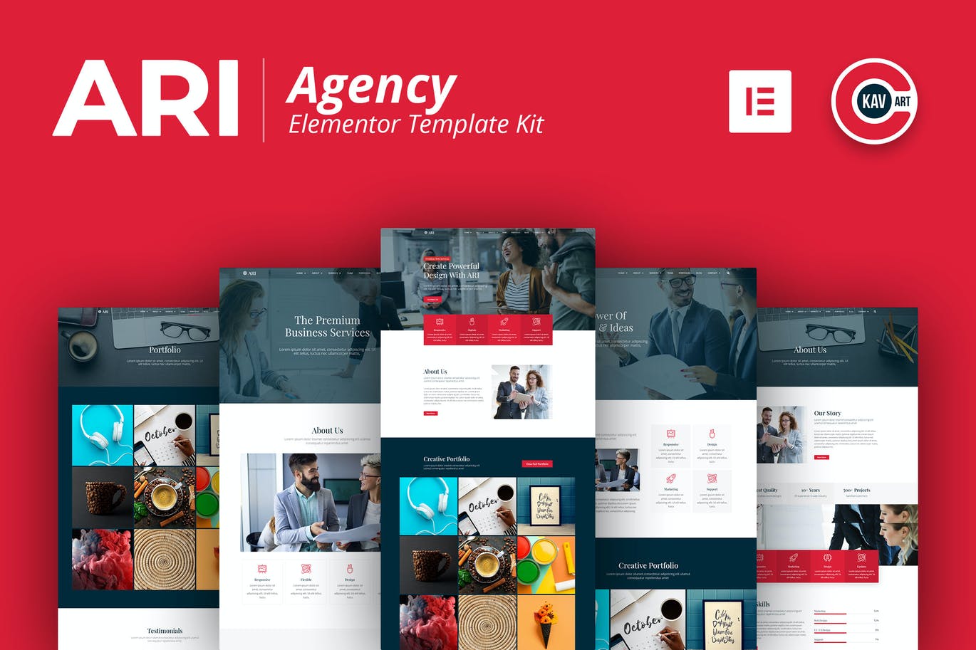 Ari – Agency Template Kit Ari – Agency Template Kit