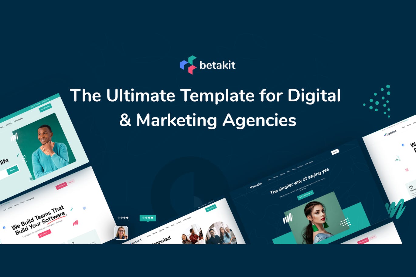Betakit – Digital & Marketing Agency Elementor Kit