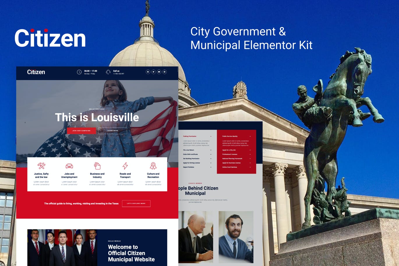 Citizen – City Government & Municipal Elementor Kit