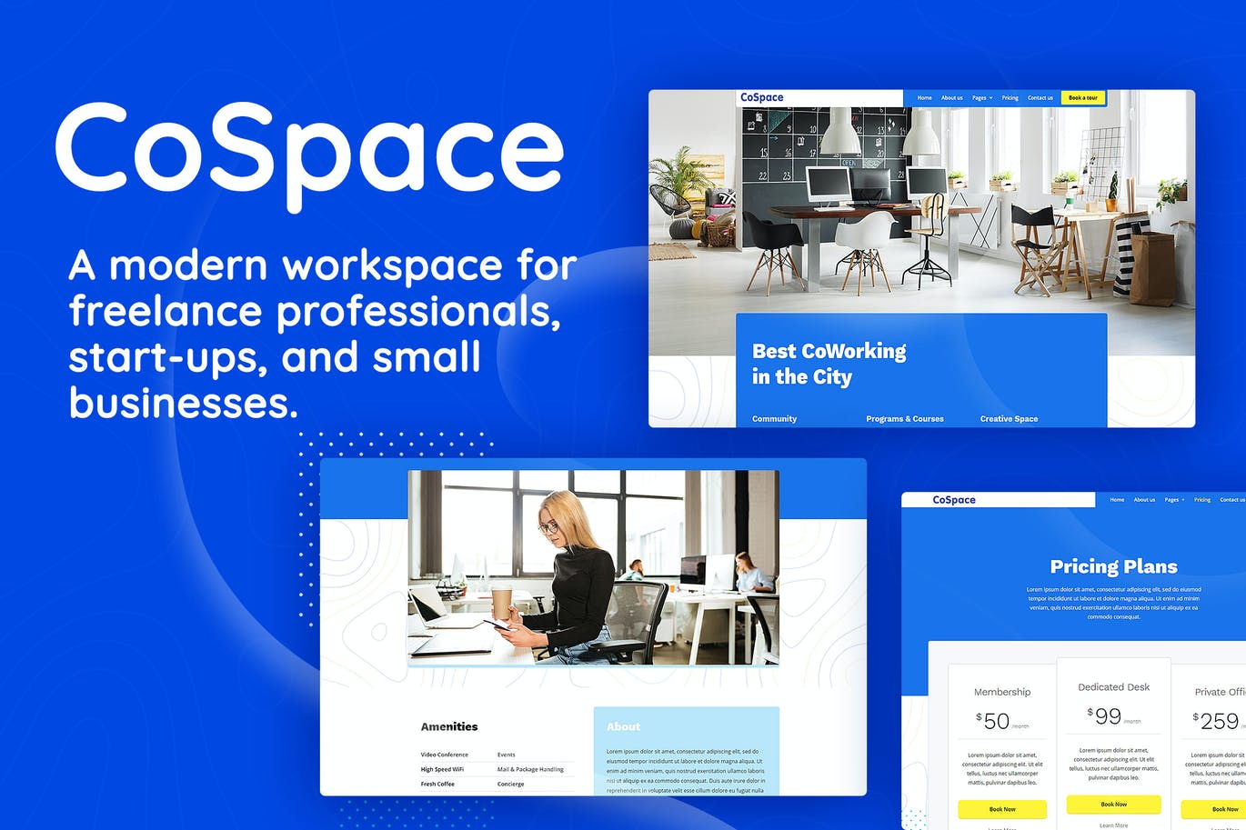Cospace Coworking – Modern Workspace