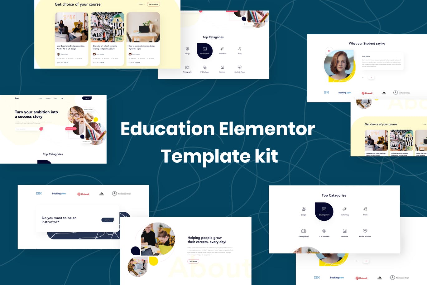 Edukit – Education Elementor Template Kit