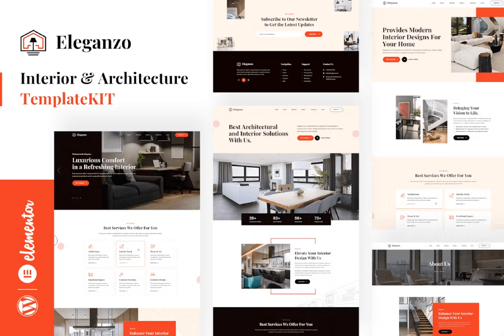 Eleganzo – Interior & Architecture Elementor Template Kit Eleganzo – Interior & Architecture Elementor Template Kit