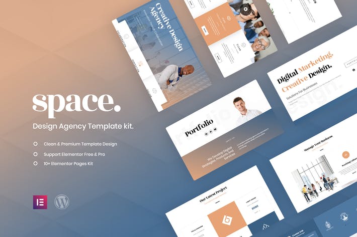 Space – Creative Agency Template Kit