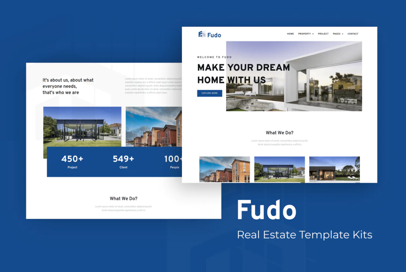 Fudo – Real Estate Elementor Template Kit