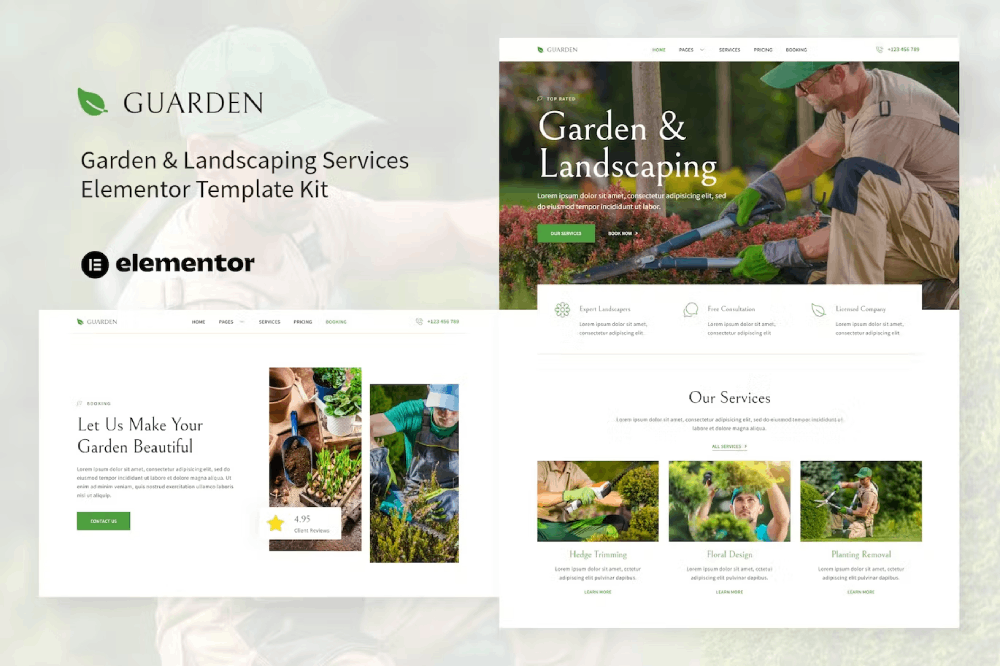 Guarden – Garden & Landscaping Services Elementor Template Kit Guarden – Garden & Landscaping Services Elementor Template Kit