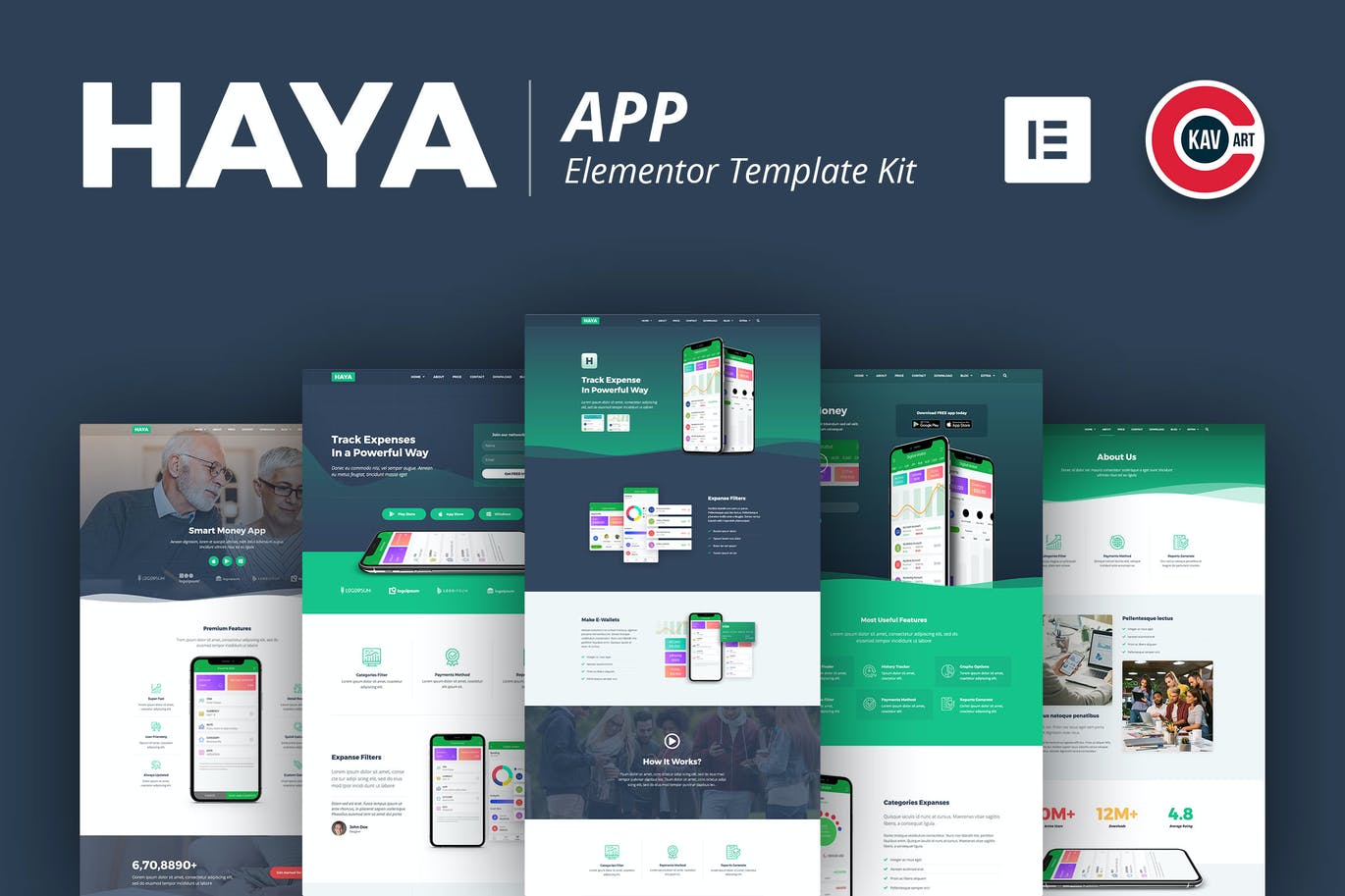 Haya – App Template Kit