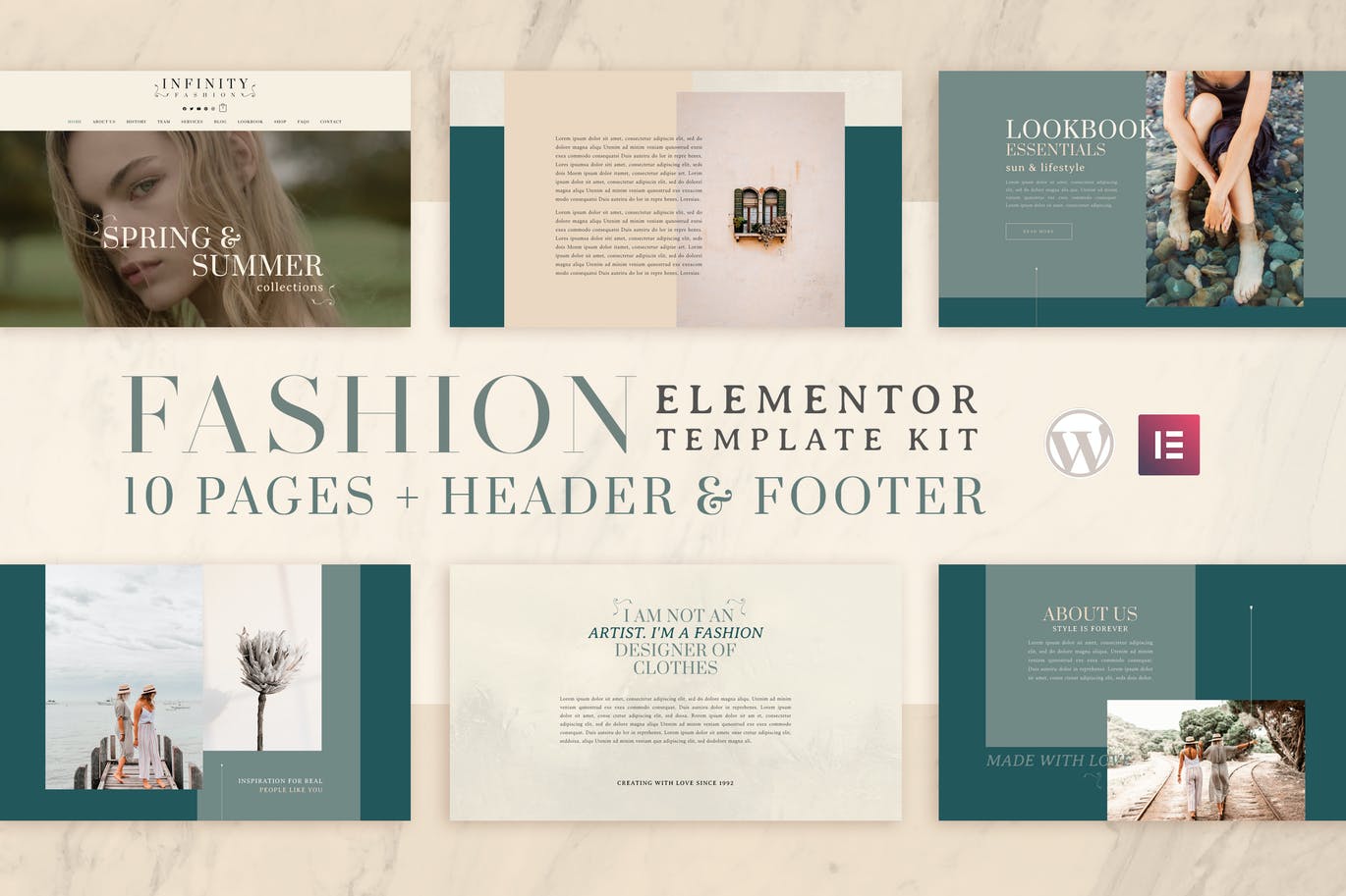 Infinity Fashion – Woocommerce Elementor Template Kit