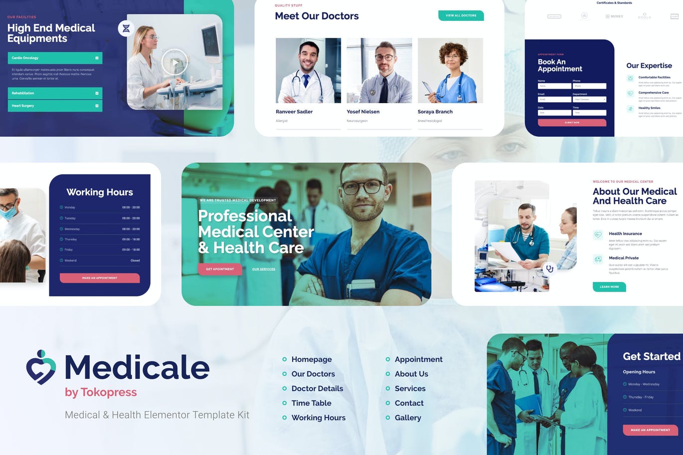 Medicale | Medical & Health Elementor Template Kit