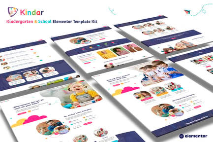 Kindar – Kindergarten & School Elementor Template Kit Kindar – Kindergarten & School Elementor Template Kit