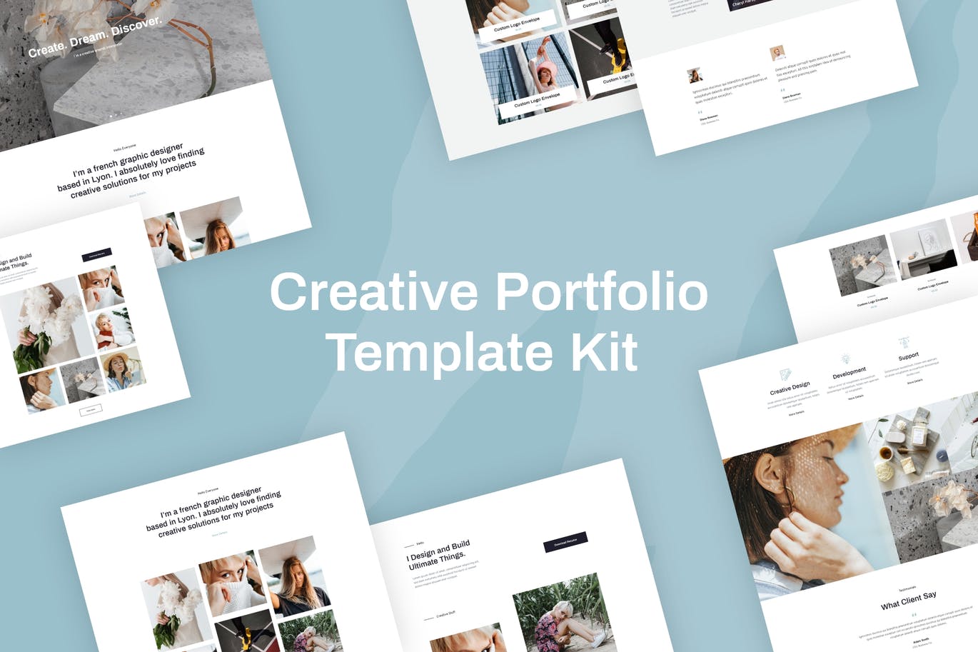 Quanzo – Creative Portfolio Template Kit