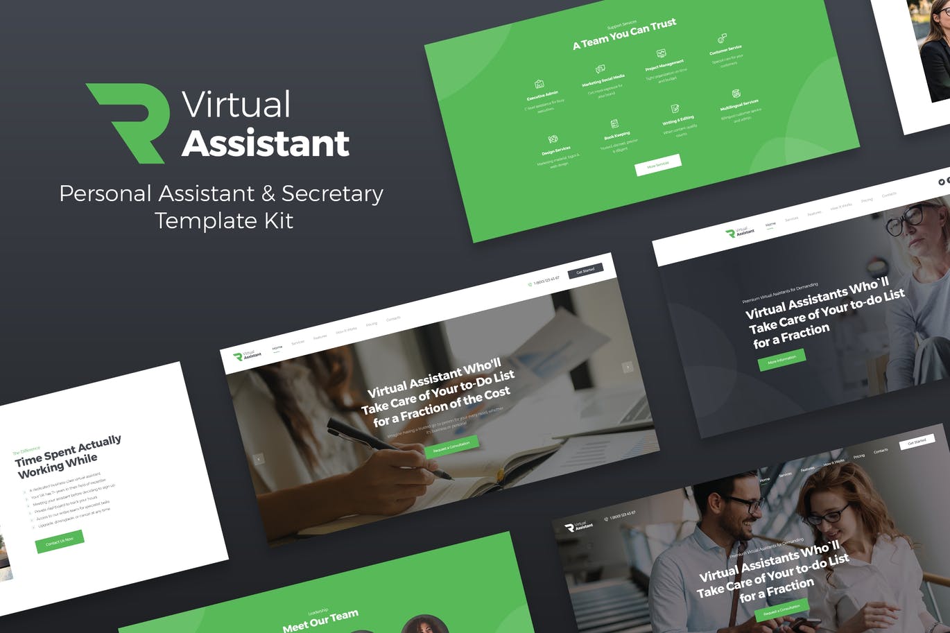 Revirta – Virtual Assistant Business Template Kit