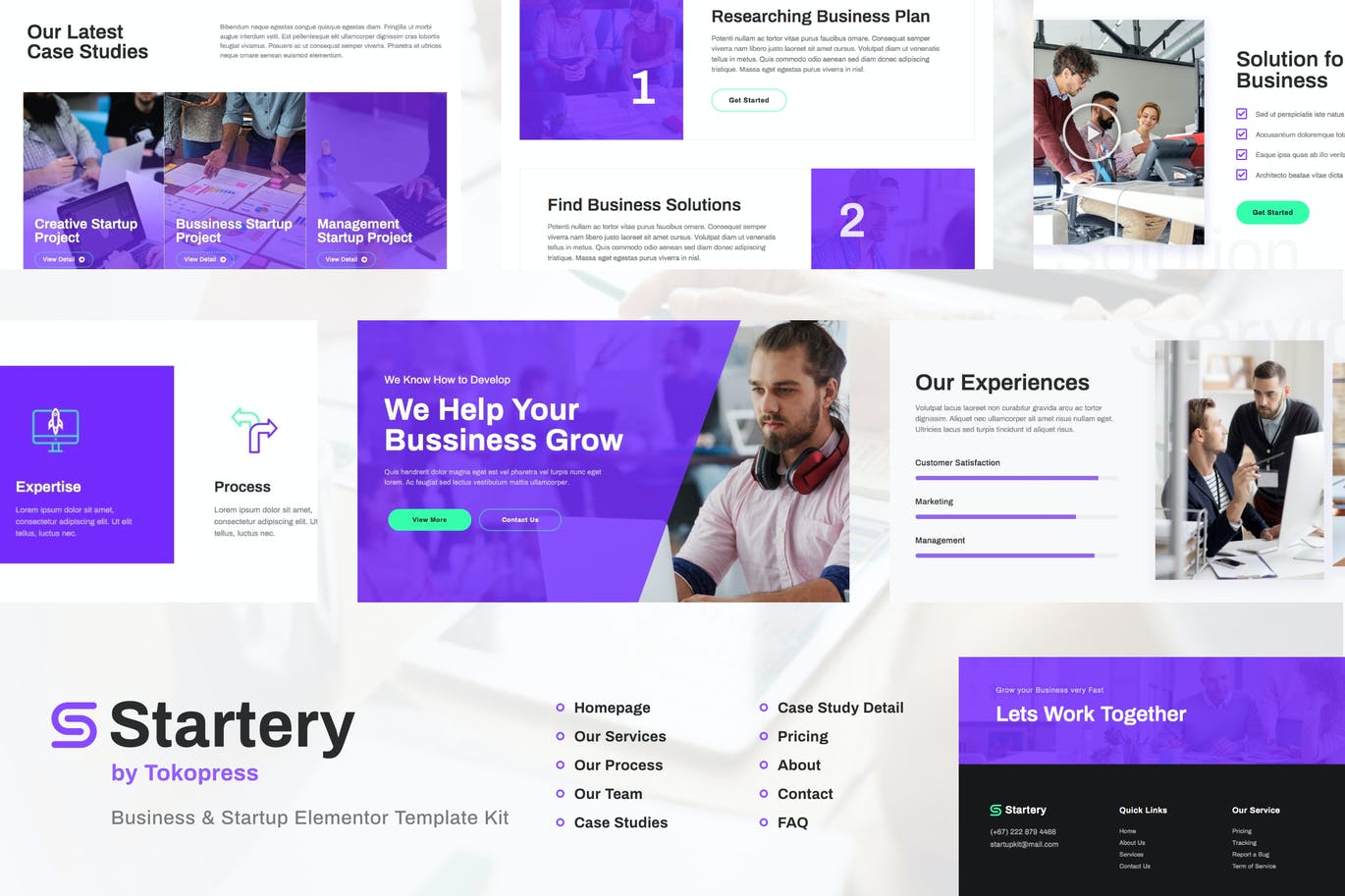 Startery | Business & Startup Elementor Template Kit