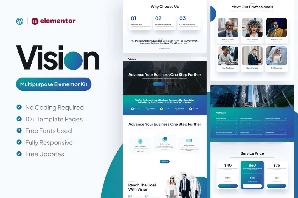 Vision – Multipurpose Elementor Pro Template Kit Vision – Multipurpose Elementor Pro Template Kit