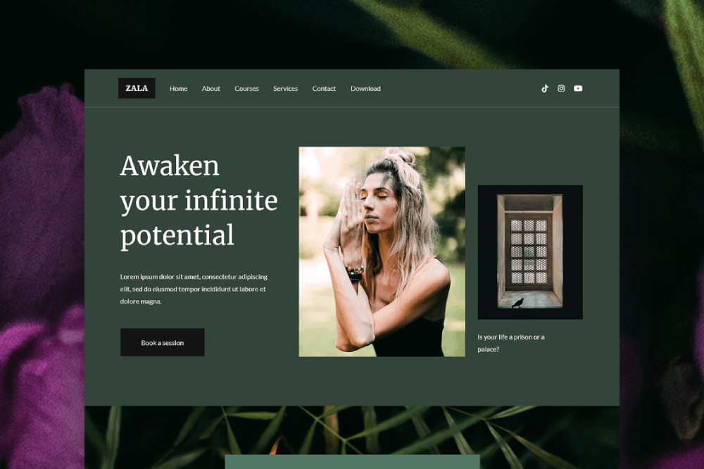 Zala – Lifestyle Coaching Therapy Elementor Template Kit Zala – Lifestyle Coaching Therapy Elementor Template Kit