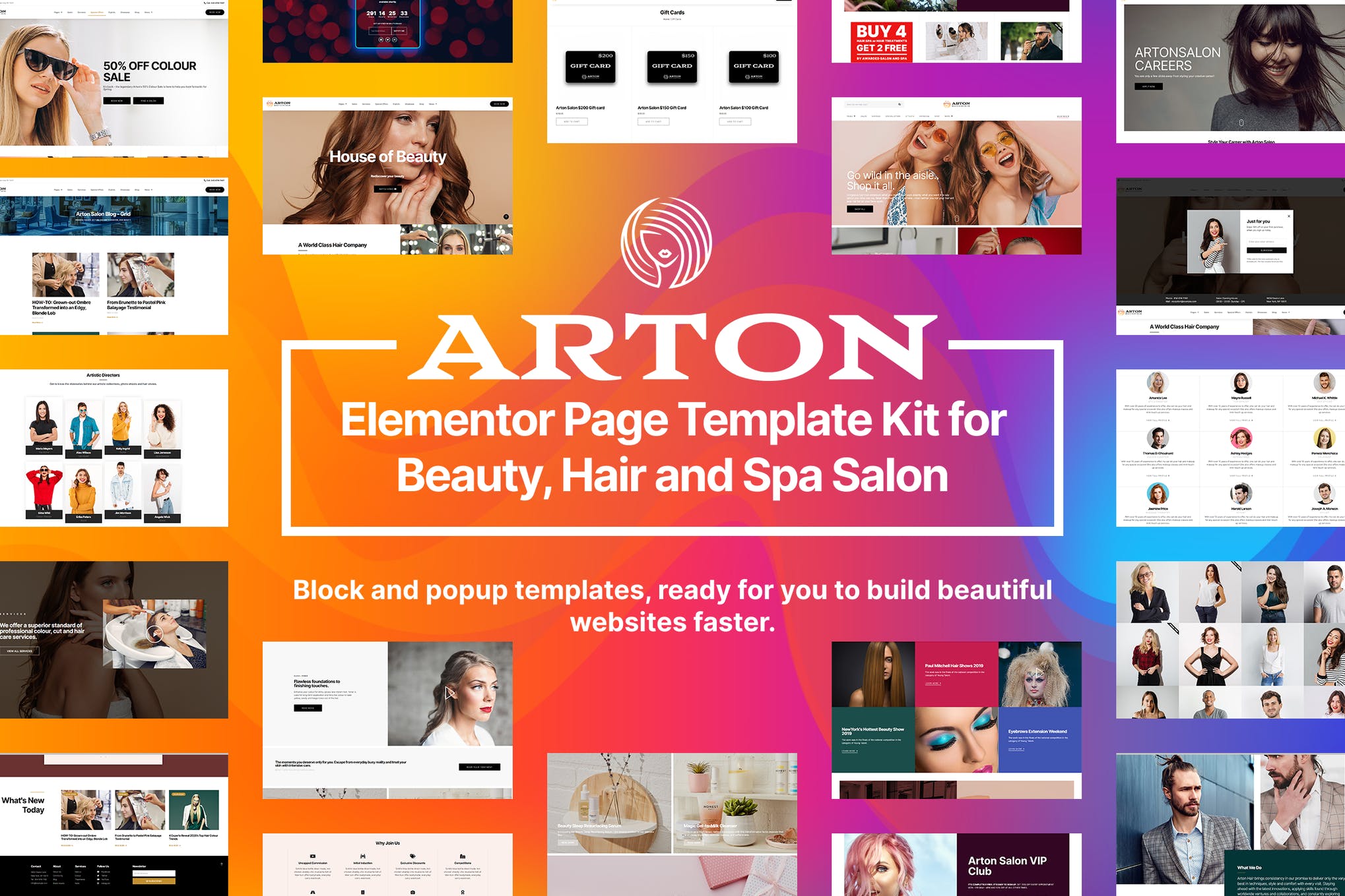 Arton – Beauty & Spa Salon Template Kit
