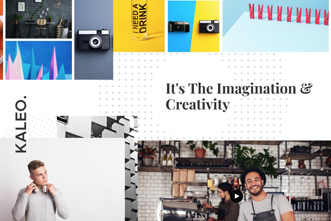 Kaleo – Creative Portfolio Template Kit