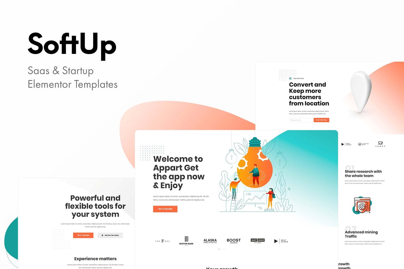 Softup – Saas & Startup Elementor Templates Softup – Saas & Startup Elementor Templates