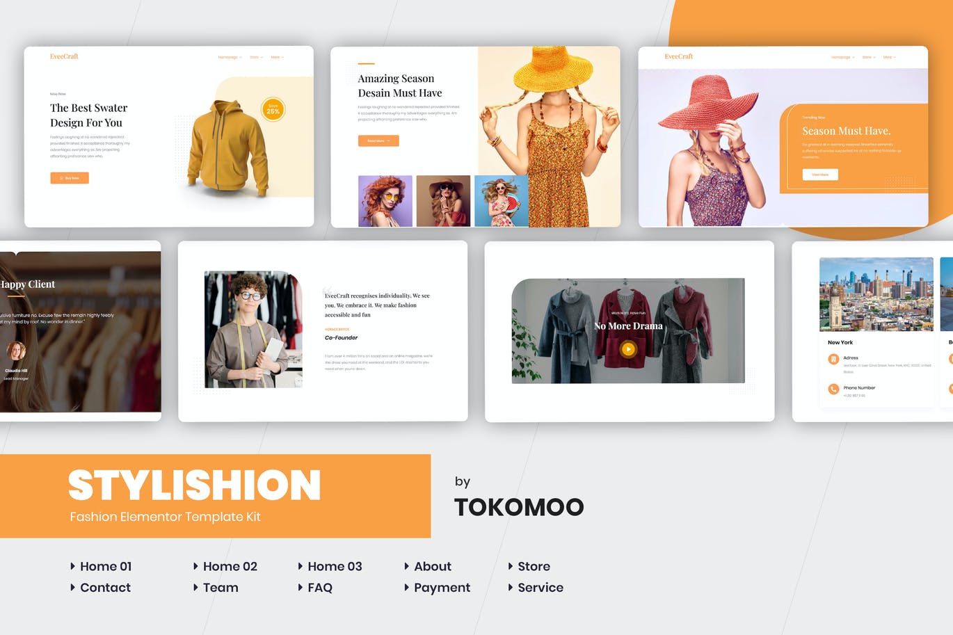 Stylishion | Fashion Elementor Template Kit Stylishion | Fashion Elementor Template Kit