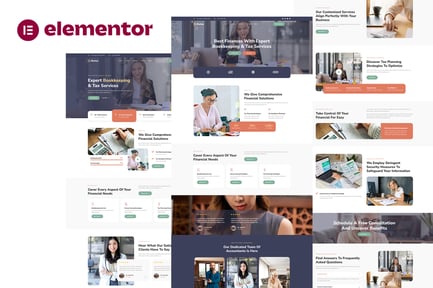 Butax – Tax Service & Financial Advisor Elementor Template Kit Butax – Tax Service & Financial Advisor Elementor Template Kit