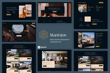Mantsion – Real Estate Elementor Template Kit