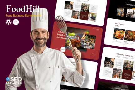 Foodhill – Restaurant Elementor Template Kit