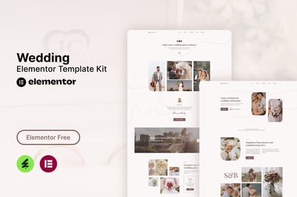 Bianca – Wedding Elementor Template Kit