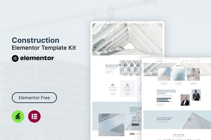 Fourwall – Construction Elementor Template Kit