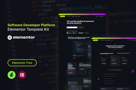 Ai Foundaries – Software Developer Platform Elementor Template Kit Ai Foundaries – Software Developer Platform Elementor Template Kit