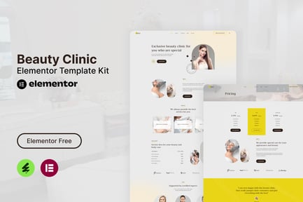 Clary – Beauty Clinic Elementor Template Kit