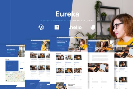 Eureka – Online Learning Elementor Template Kit Eureka – Online Learning Elementor Template Kit