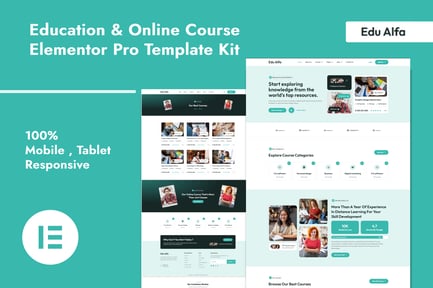 Edualfa – Education & Online Course Elementor Pro Template Kit Edualfa – Education & Online Course Elementor Pro Template Kit