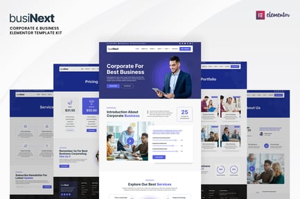 Businext – Corporate Business Elementor Template Kit Businext – Corporate Business Elementor Template Kit