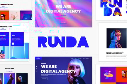 Runda – Creative Agency Elementor Template Kit