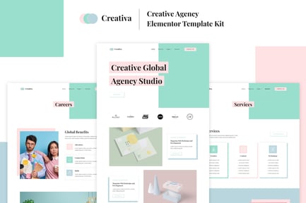 Creativa – Creative Agency Elementor Template Kit Creativa – Creative Agency Elementor Template Kit