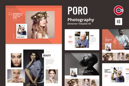 Poro – Photography Elementor Template Kit