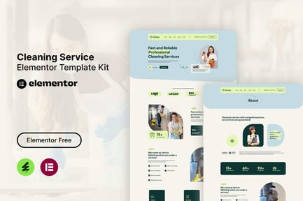 Cleansy – Cleaning Service Elementor Template Kit Cleansy – Cleaning Service Elementor Template Kit