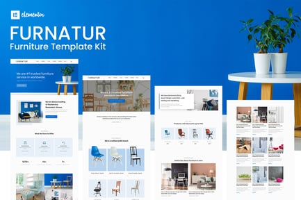 Furnatur – Furniture Ecommerce Elementor Template Kit