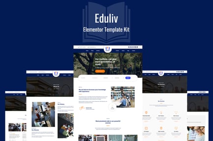 Eduliv – Education Elementor Template Kit Eduliv – Education Elementor Template Kit