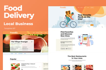 Fooddelivery – Local Business Elementor Template Kit Fooddelivery – Local Business Elementor Template Kit