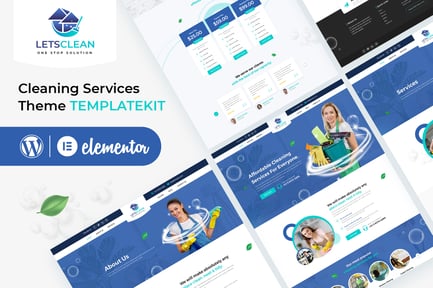 Letsclean – Cleaning Services Elementor Template Kit Letsclean – Cleaning Services Elementor Template Kit