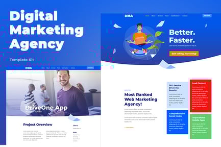 Dma – Digital Marketing Agency Template Kit