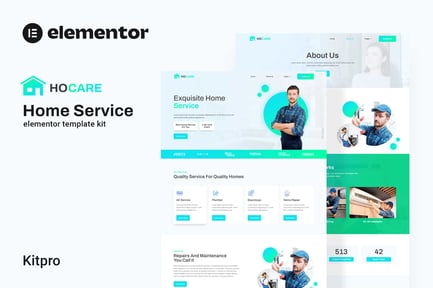 Hocare – Home Service Elementor Template Kit Hocare – Home Service Elementor Template Kit