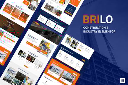 Brilo – Construction & Industry Elementor Template Kit