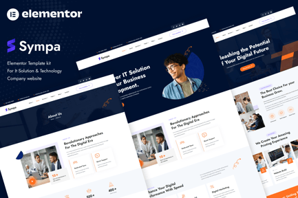 Sympa – It Solutions & Technology Elementor Template Kit