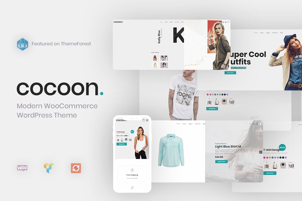 Cocoon – Modern Woocommerce Wordpress Theme