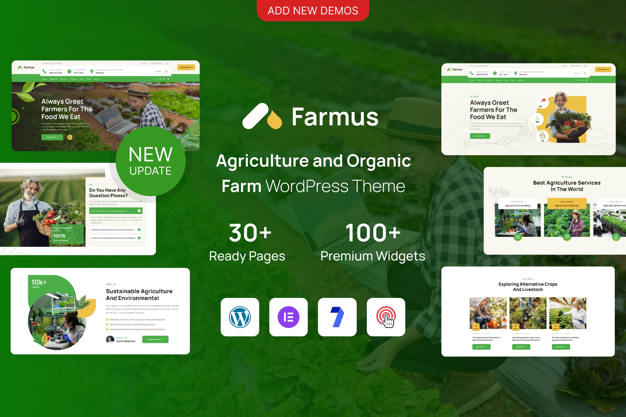 Farmus – Agriculture And Organic Farm Wordpress