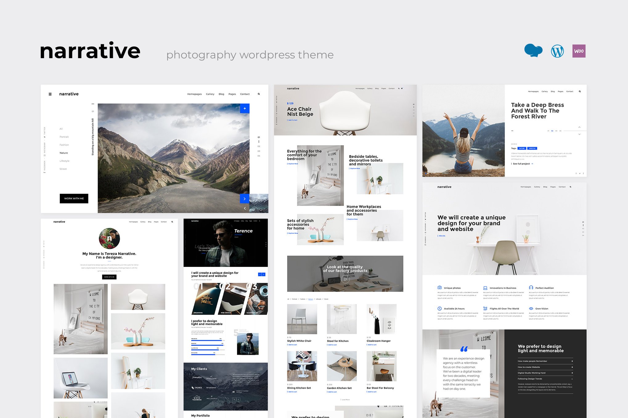 Narrative – Portfolio Wordpress Theme