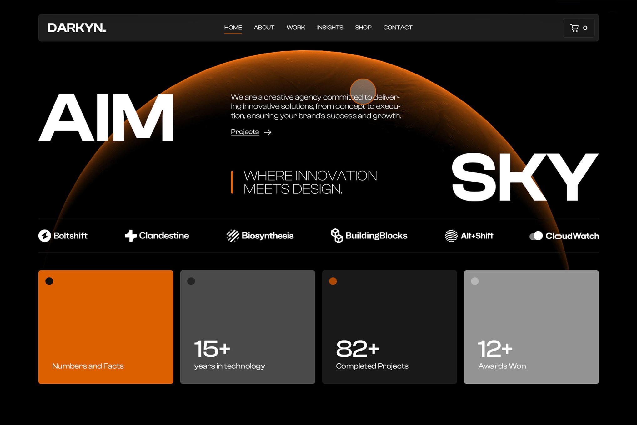 Darkyn – Creative Agency Wordpress Theme