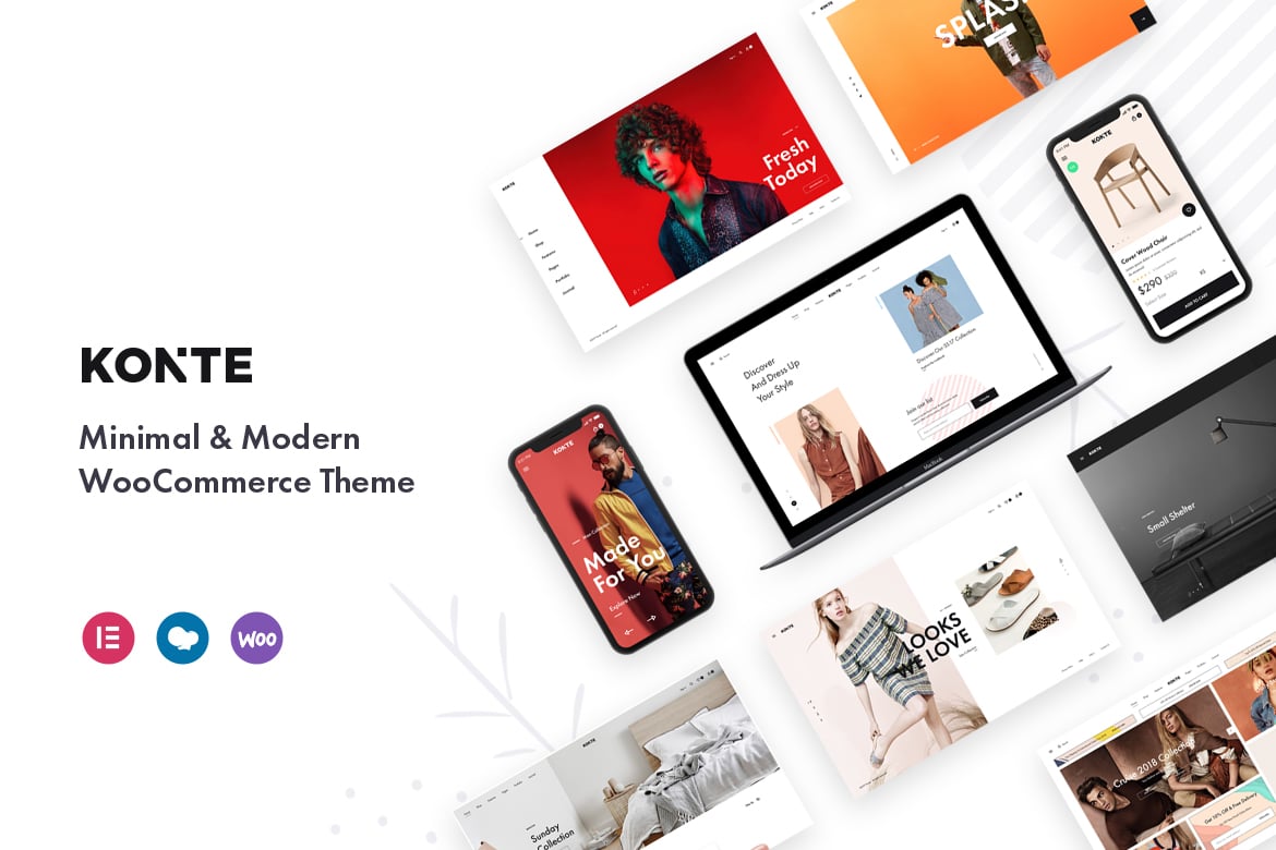Konte – Minimal & Modern Woocommerce Theme